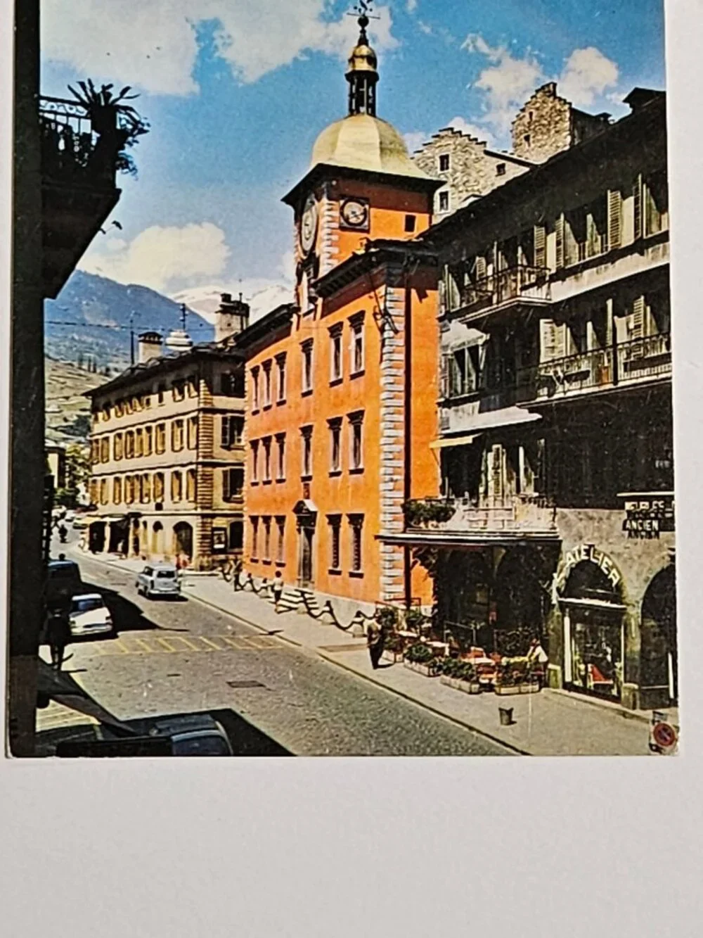 Hôtel de Ville (Town Hall) of Sion canton of Valais Switzerland Postcard